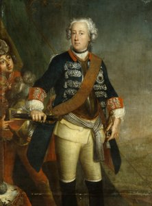 Frédéric II en roi - Antoine Pesne